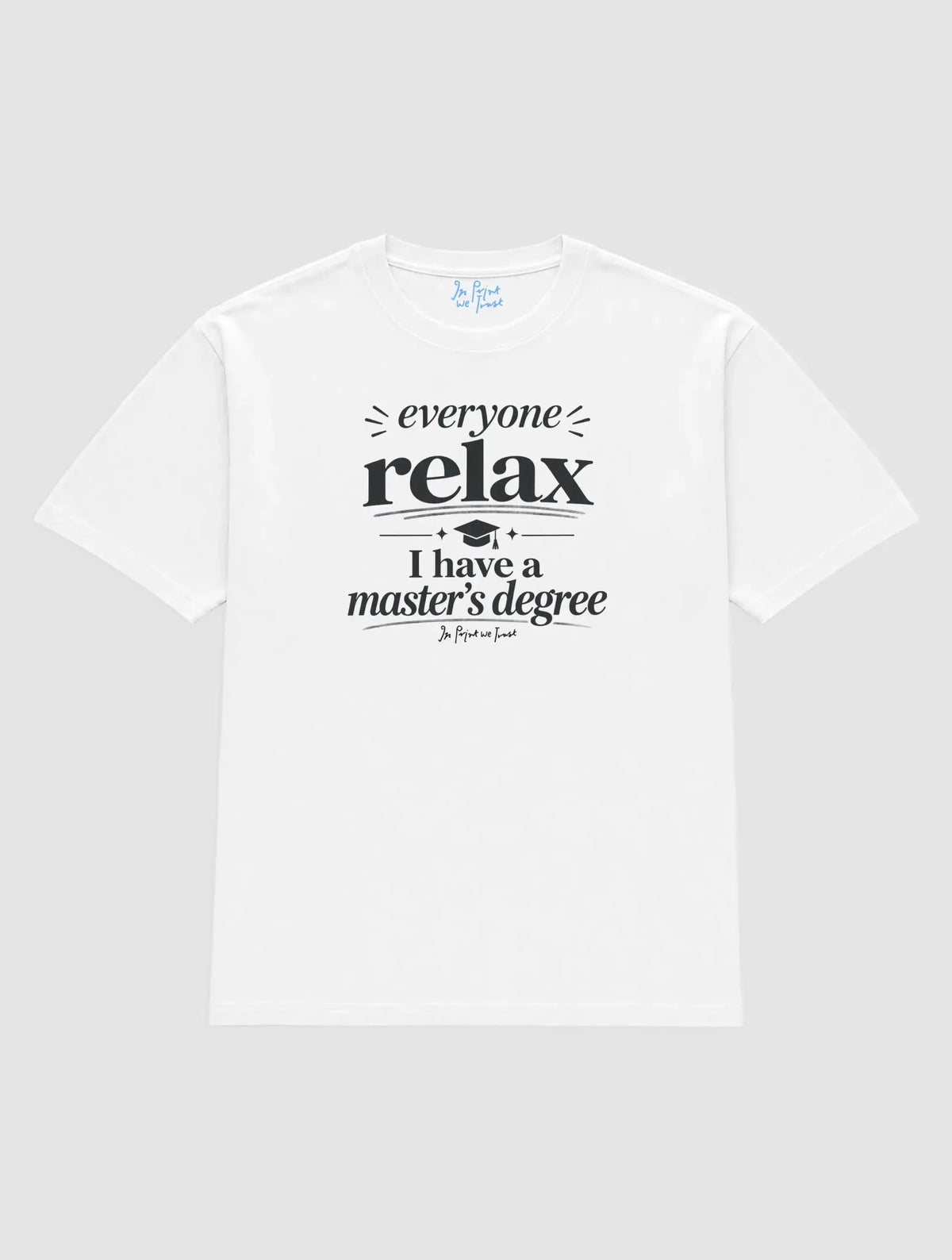 masters degree - In Print We Trust