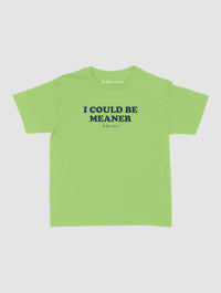 meaner baby tee - In Print We Trust