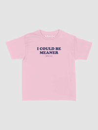 meaner baby tee - In Print We Trust