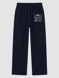 mermaid navy sweatpants - In Print We Trust