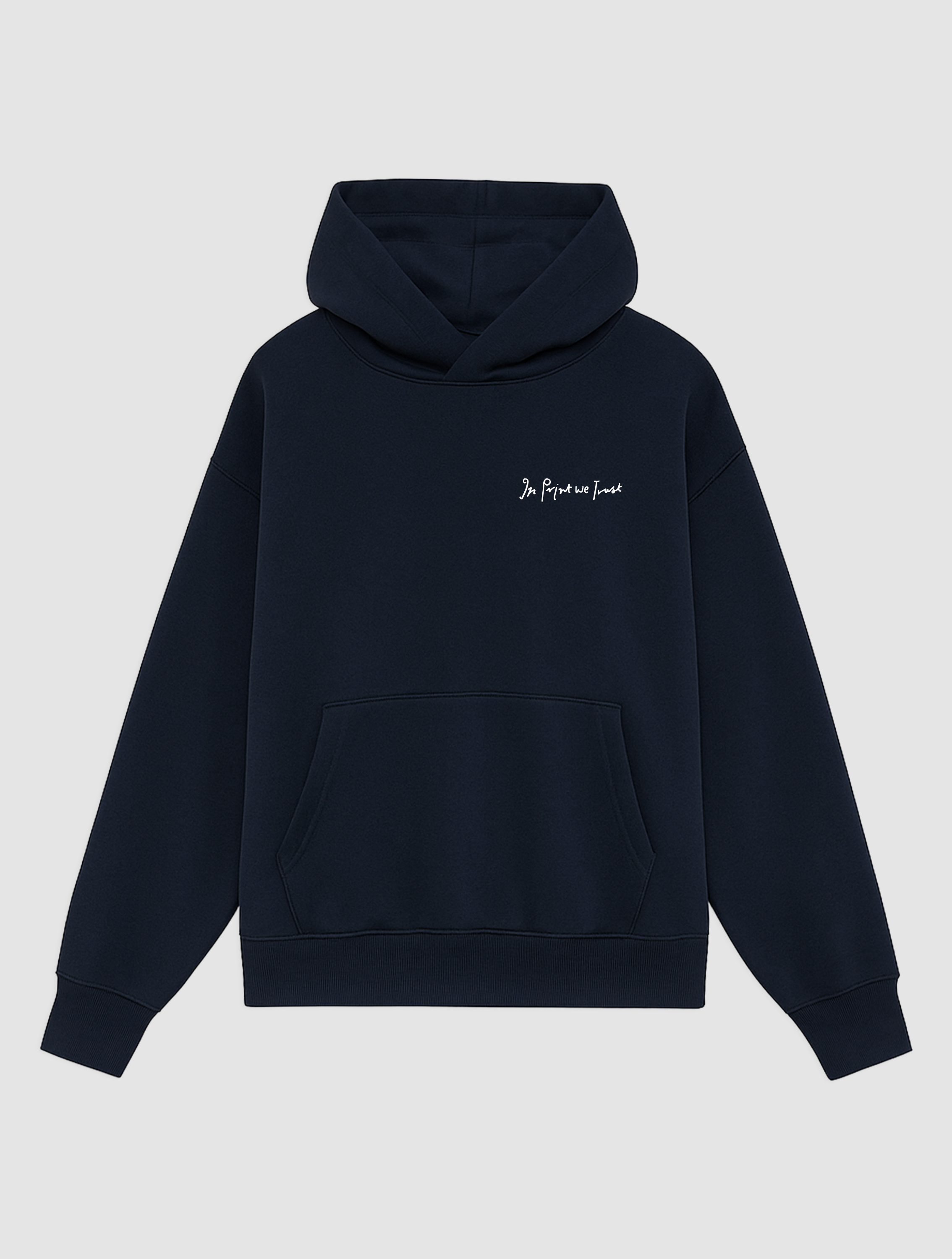 sun navy hoodie
