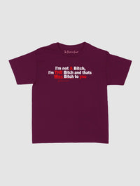miss bitch baby tee