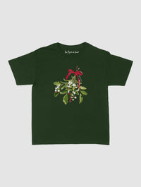 mistletoe baby tee - In Print We Trust