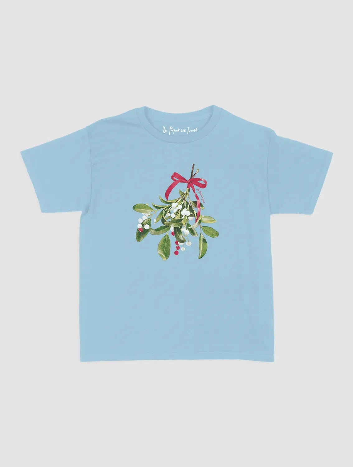 mistletoe baby tee - In Print We Trust