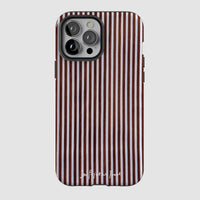 mocha tough iPhone case - In Print We Trust