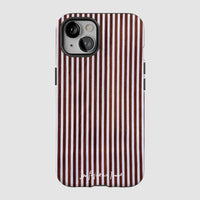 mocha tough iPhone case - In Print We Trust