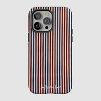 mocha tough iPhone case - In Print We Trust