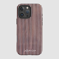 mocha tough iPhone case - In Print We Trust