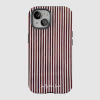 mocha tough iPhone case - In Print We Trust