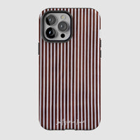 mocha tough iPhone case - In Print We Trust