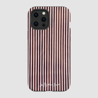 mocha tough iPhone case - In Print We Trust