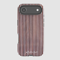 mocha tough iPhone case - In Print We Trust