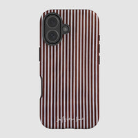 mocha tough iPhone case - In Print We Trust