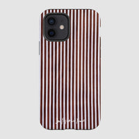 mocha tough iPhone case - In Print We Trust