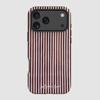 mocha tough iPhone case - In Print We Trust