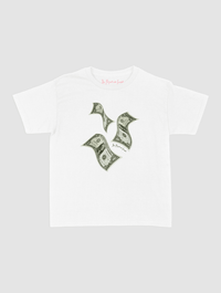 money money money baby tee - In Print We Trust