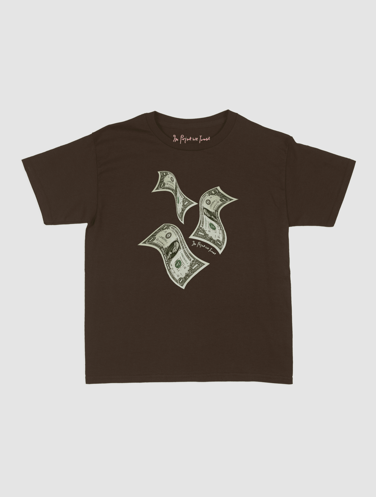 money money money baby tee - In Print We Trust