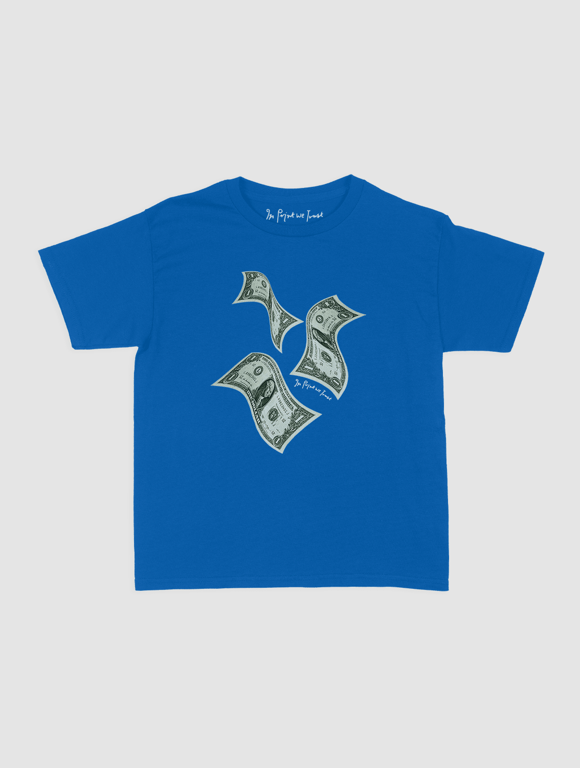 money money money baby tee - In Print We Trust