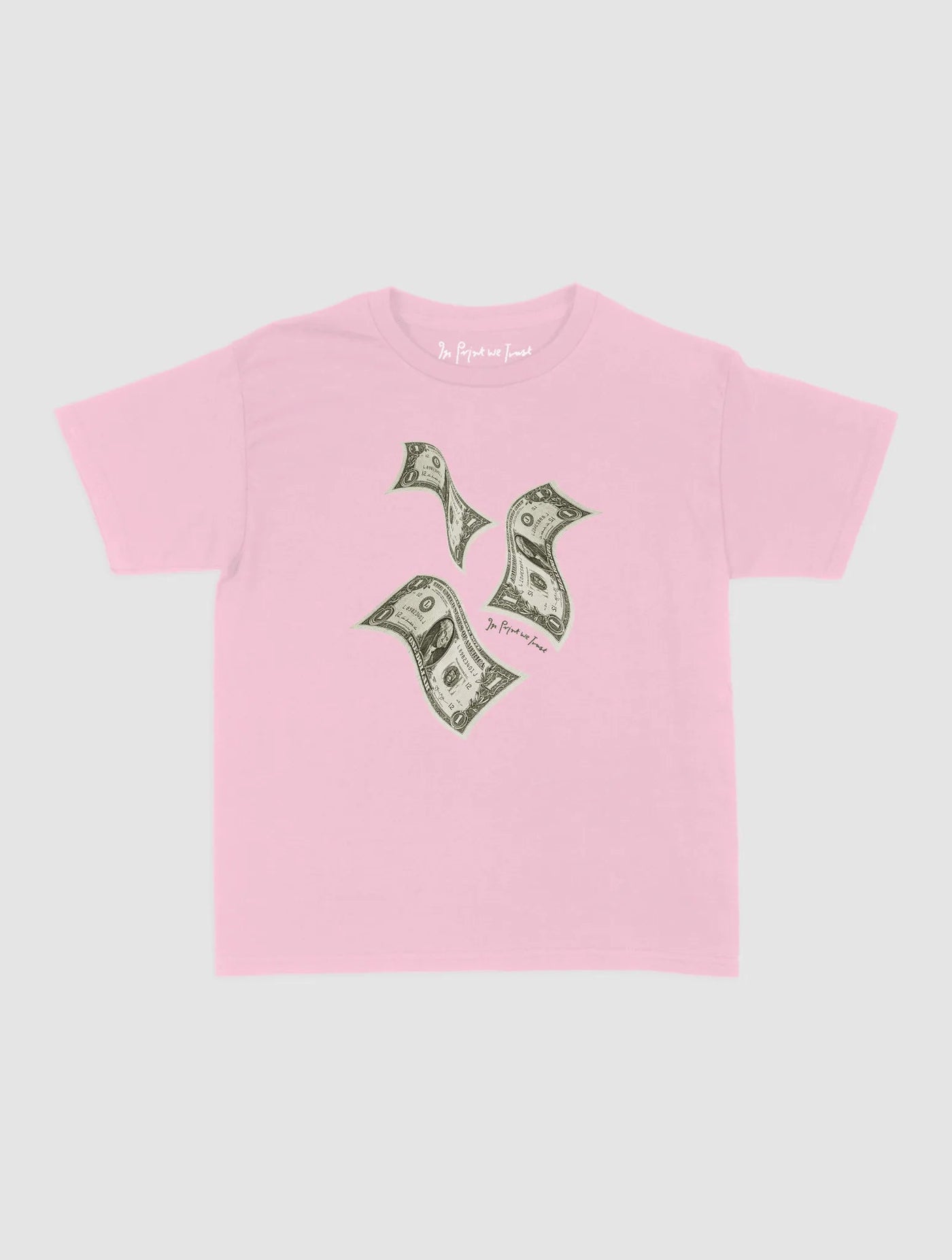 money money money baby tee - In Print We Trust