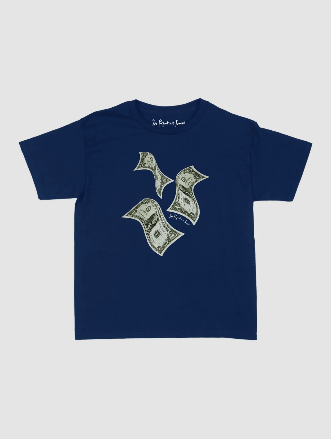 money money money baby tee - In Print We Trust