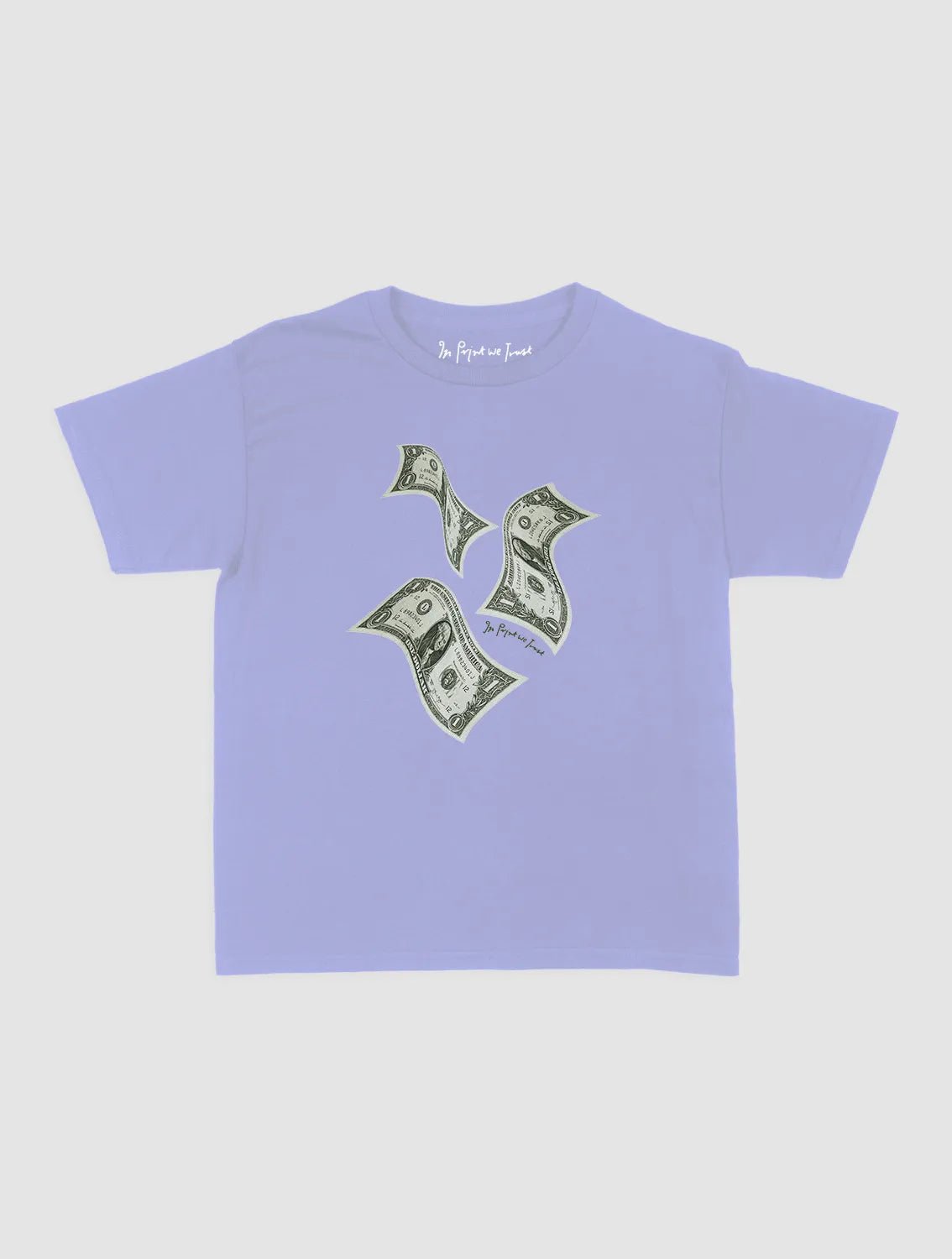 money money money baby tee - In Print We Trust