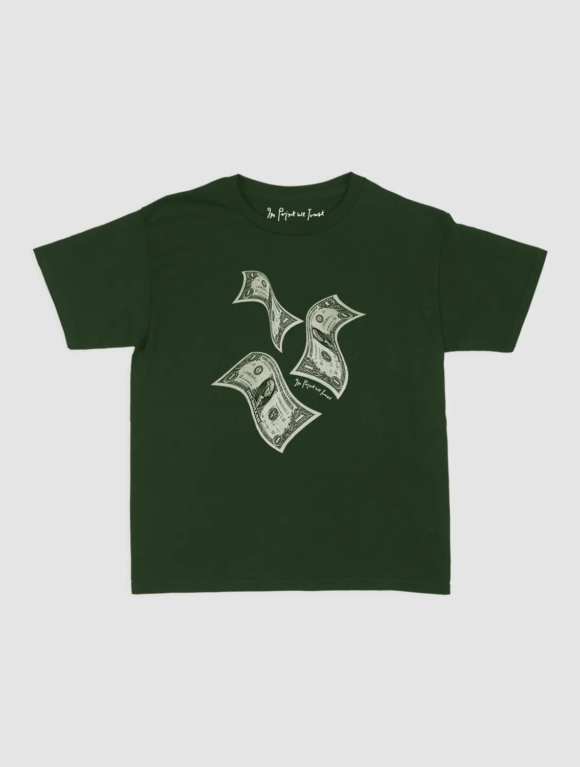 money money money baby tee - In Print We Trust