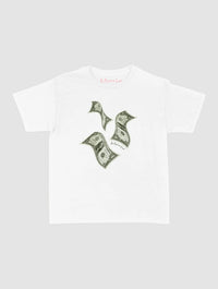 money money money baby tee - In Print We Trust