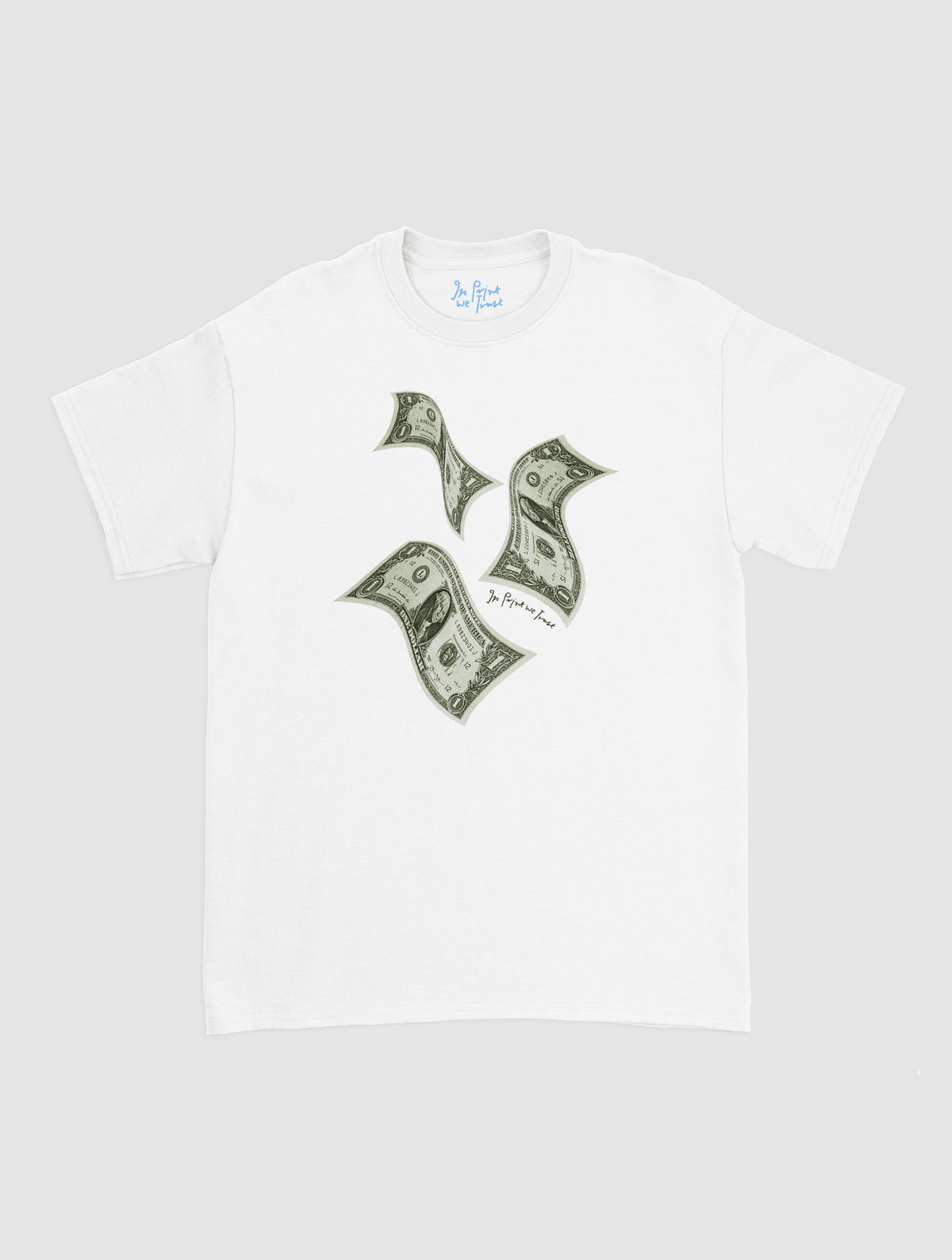 money money money classic tee - In Print We Trust