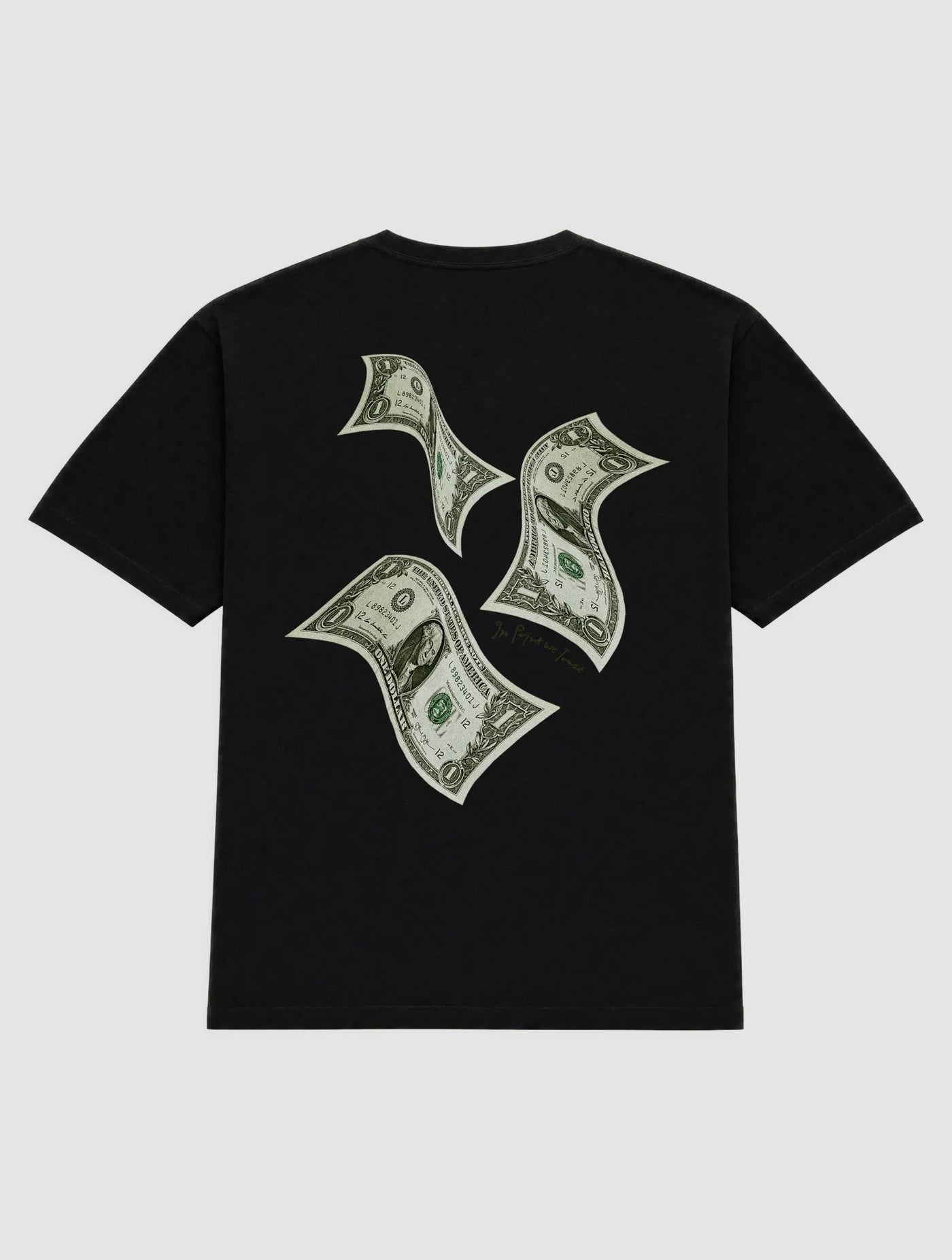 money money money heavyweight tee - In Print We Trust