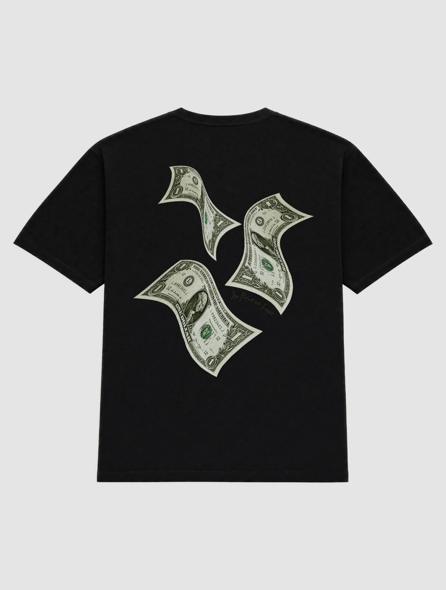 money money money heavyweight tee - In Print We Trust