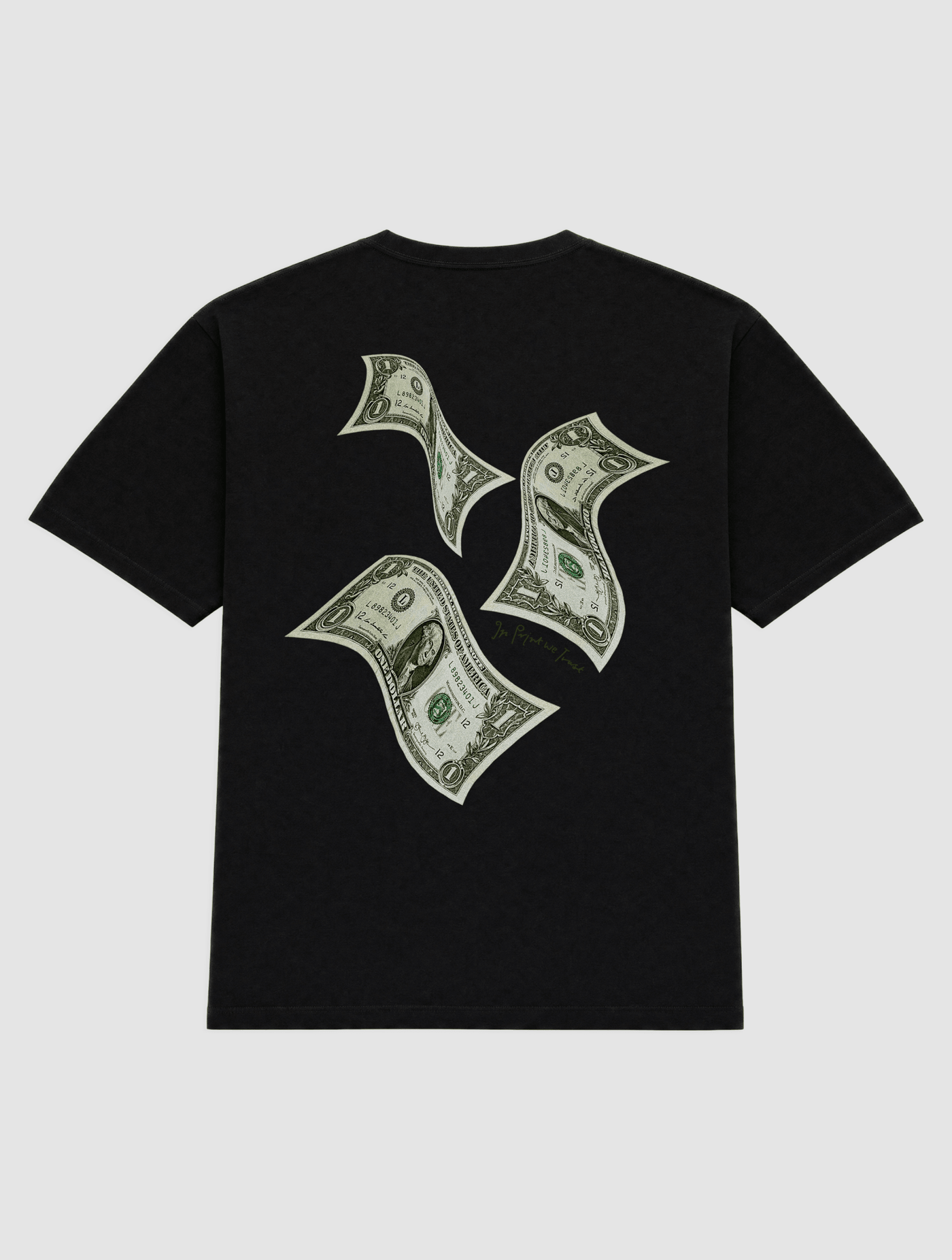 money money money heavyweight tee - In Print We Trust