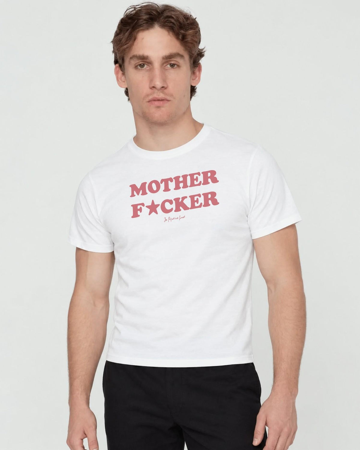 mother fucker baby tee - In Print We Trust
