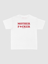 mother fucker baby tee - In Print We Trust
