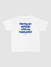my therapist baby tee - In Print We Trust