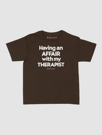 my therapist baby tee - In Print We Trust