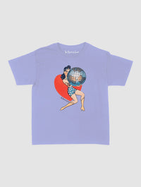 my world baby tee - In Print We Trust