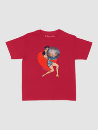 my world baby tee - In Print We Trust