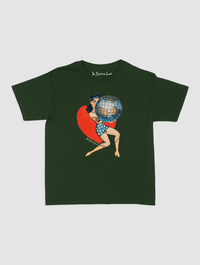 my world baby tee - In Print We Trust