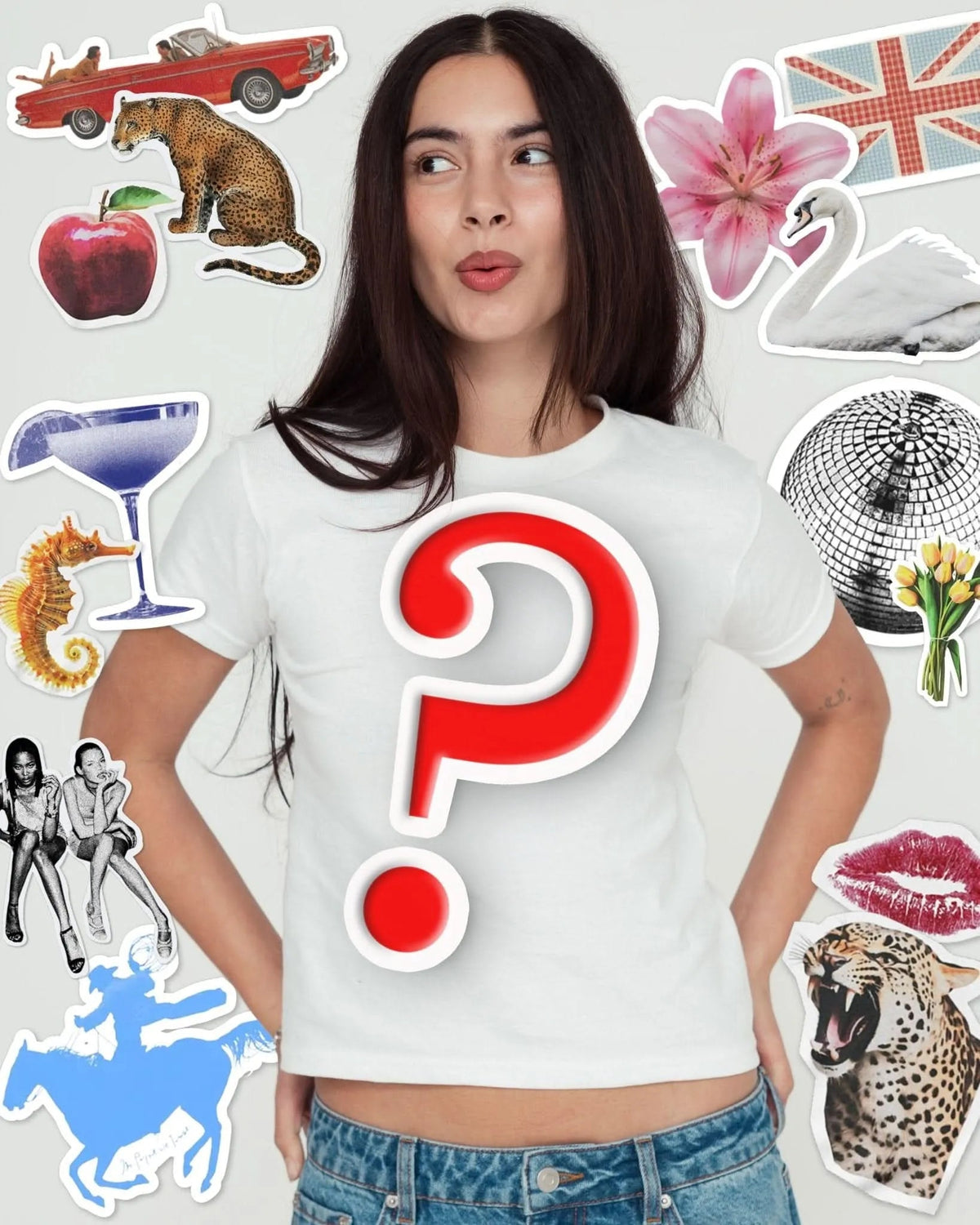 mystery baby tee - In Print We Trust