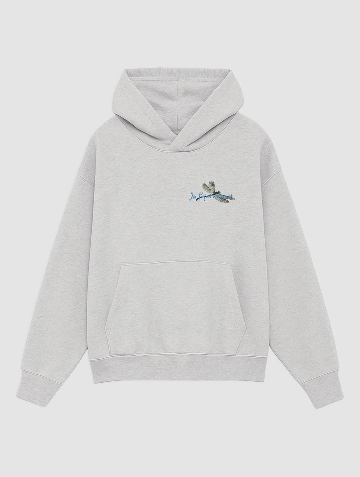nature grey hoodie - In Print We Trust
