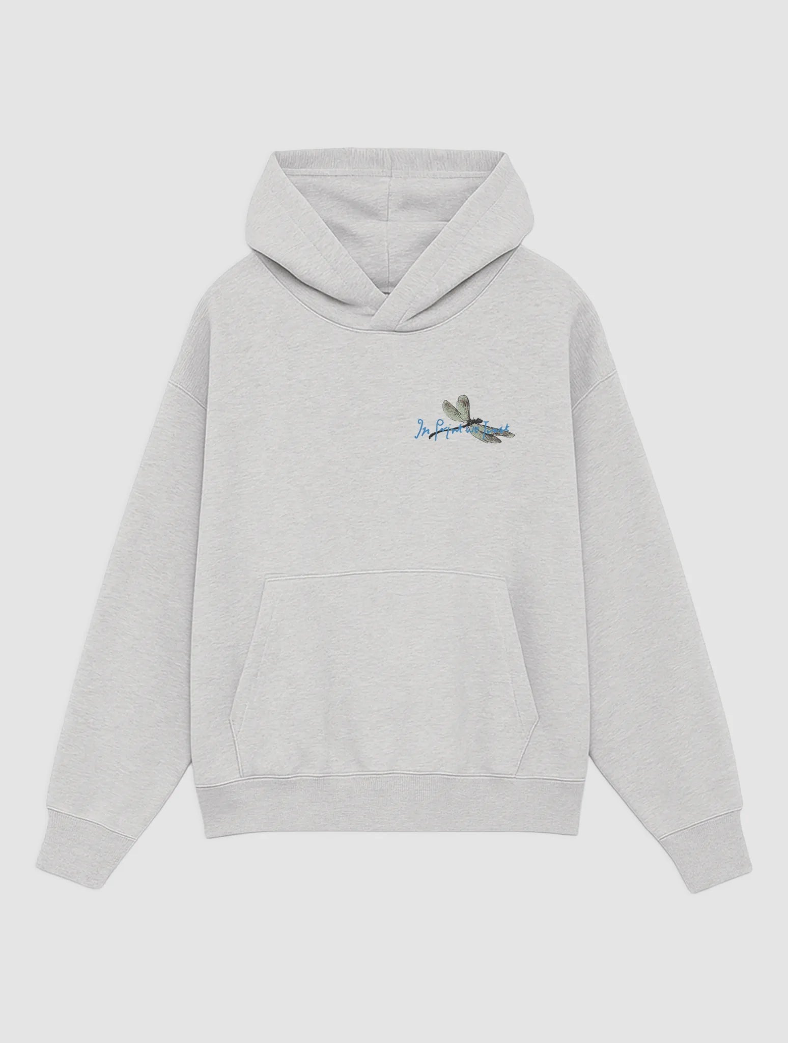 nature grey hoodie - In Print We Trust