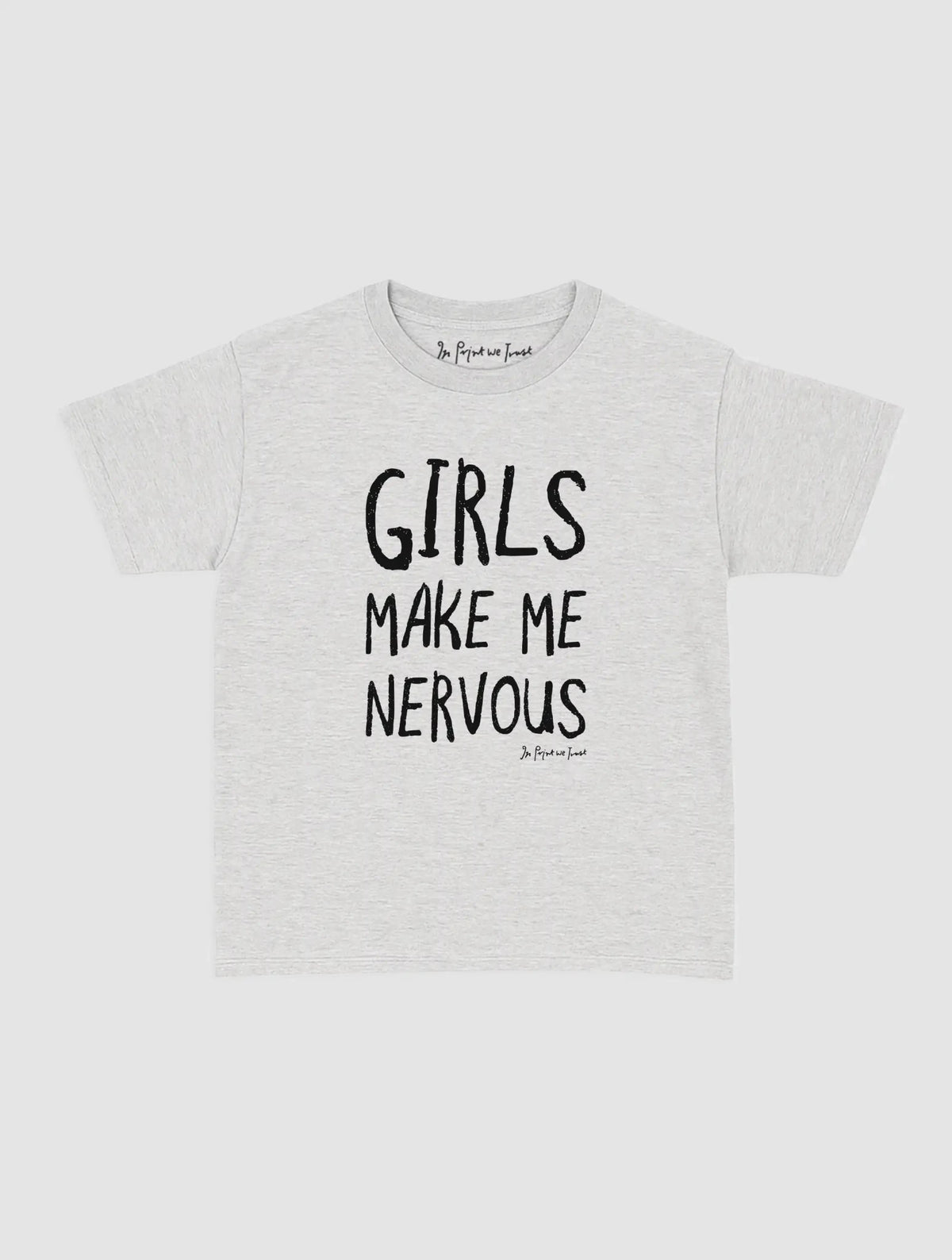 nervous baby tee - In Print We Trust