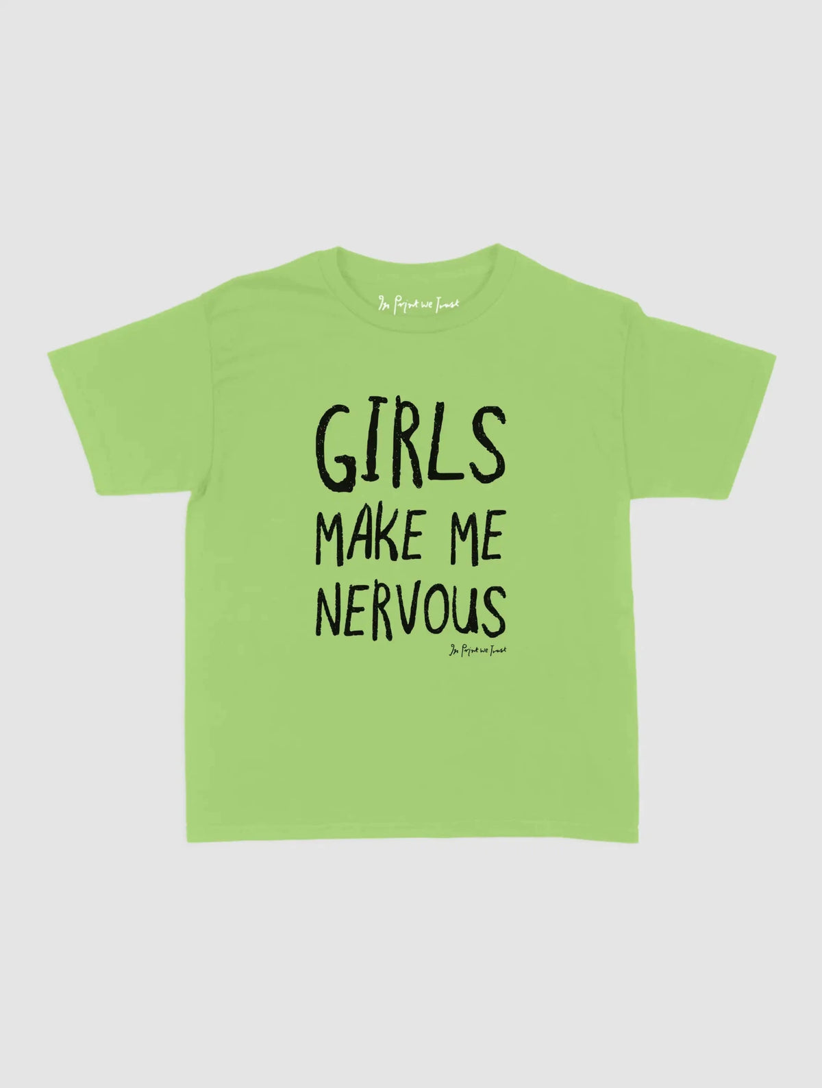 nervous baby tee - In Print We Trust