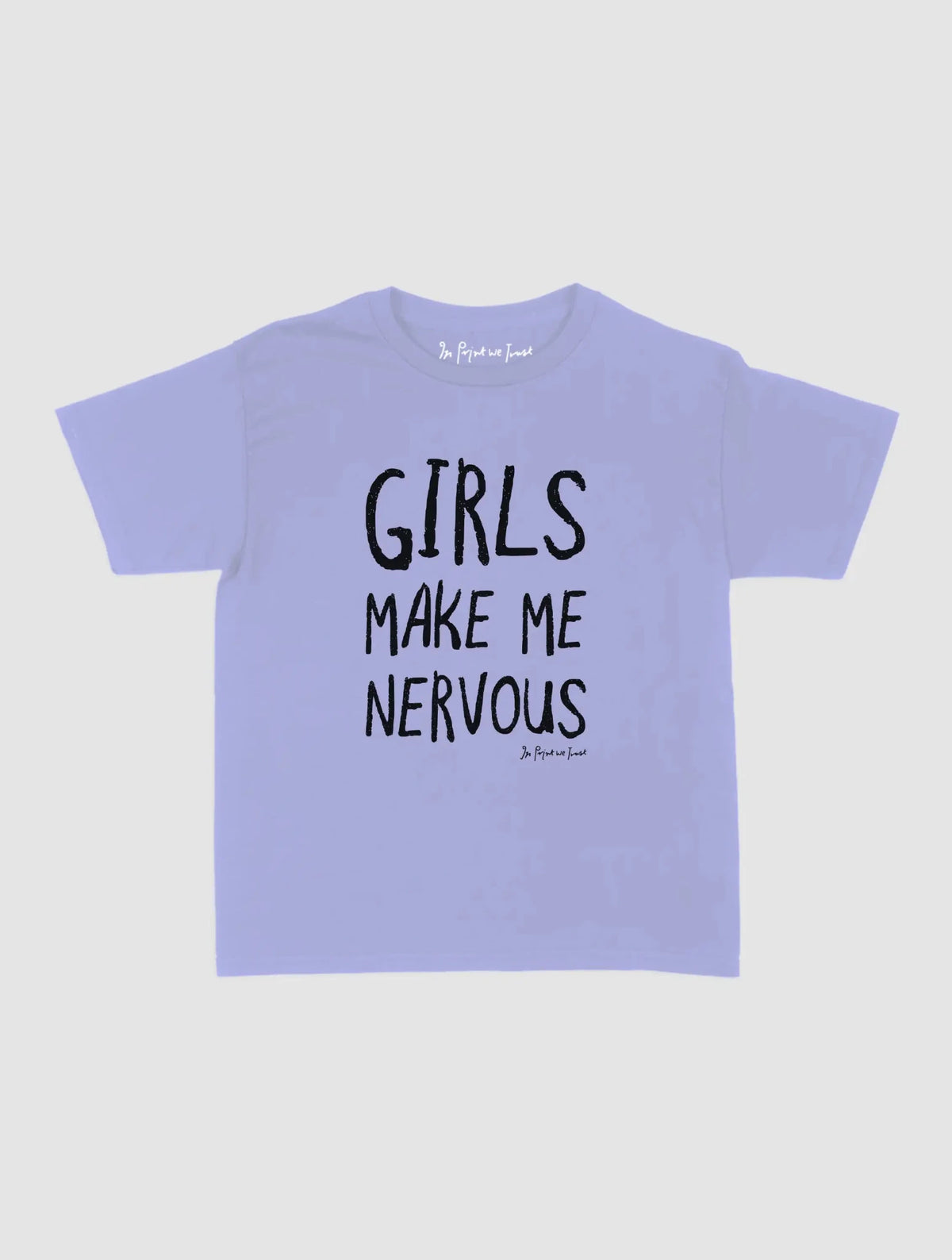 nervous baby tee - In Print We Trust