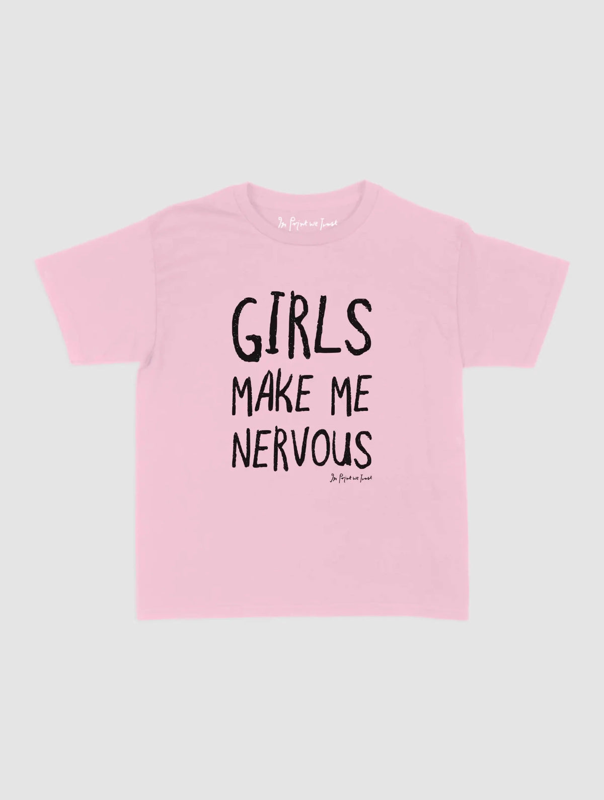 nervous baby tee - In Print We Trust