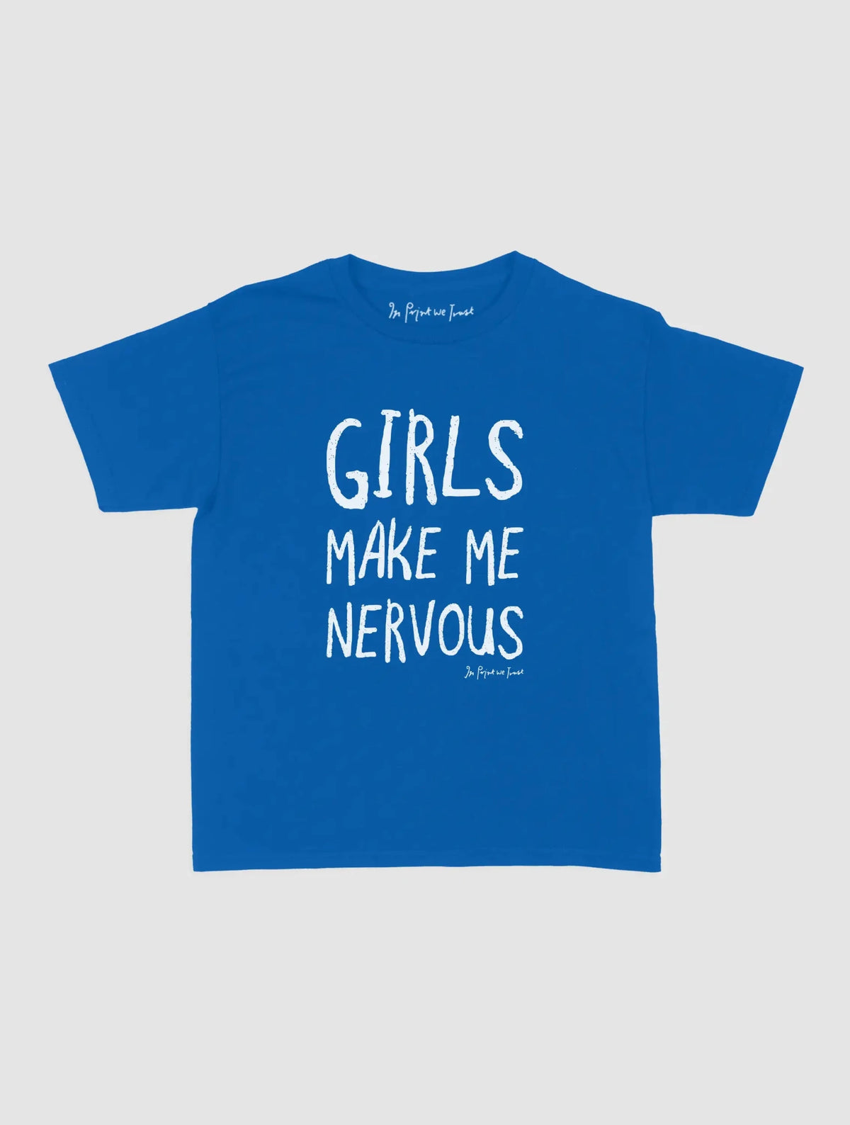 nervous baby tee - In Print We Trust