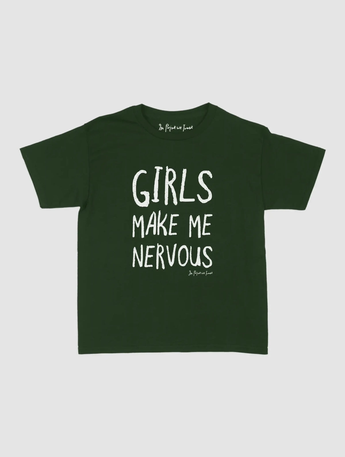 nervous baby tee - In Print We Trust