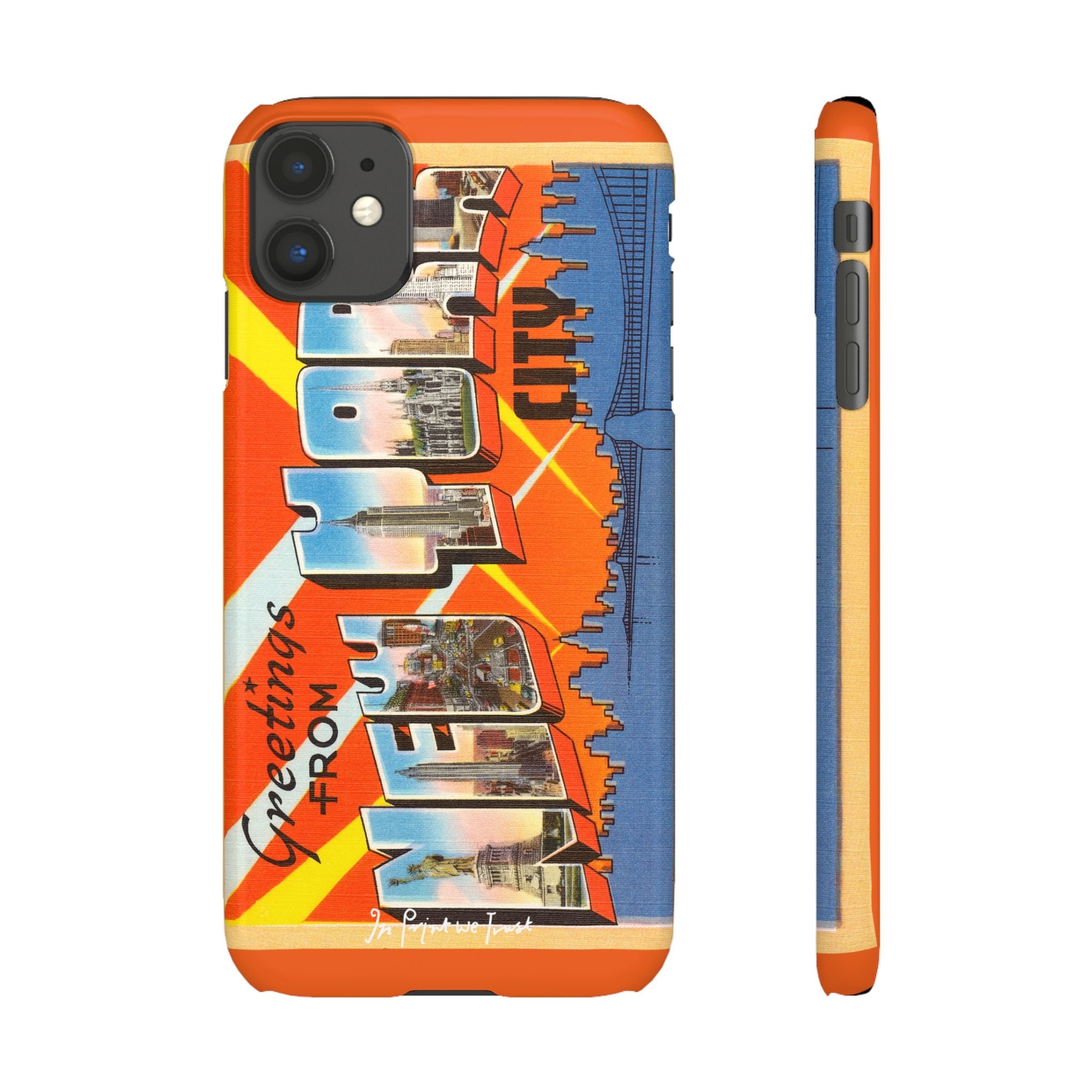 new york city iPhone case - In Print We Trust