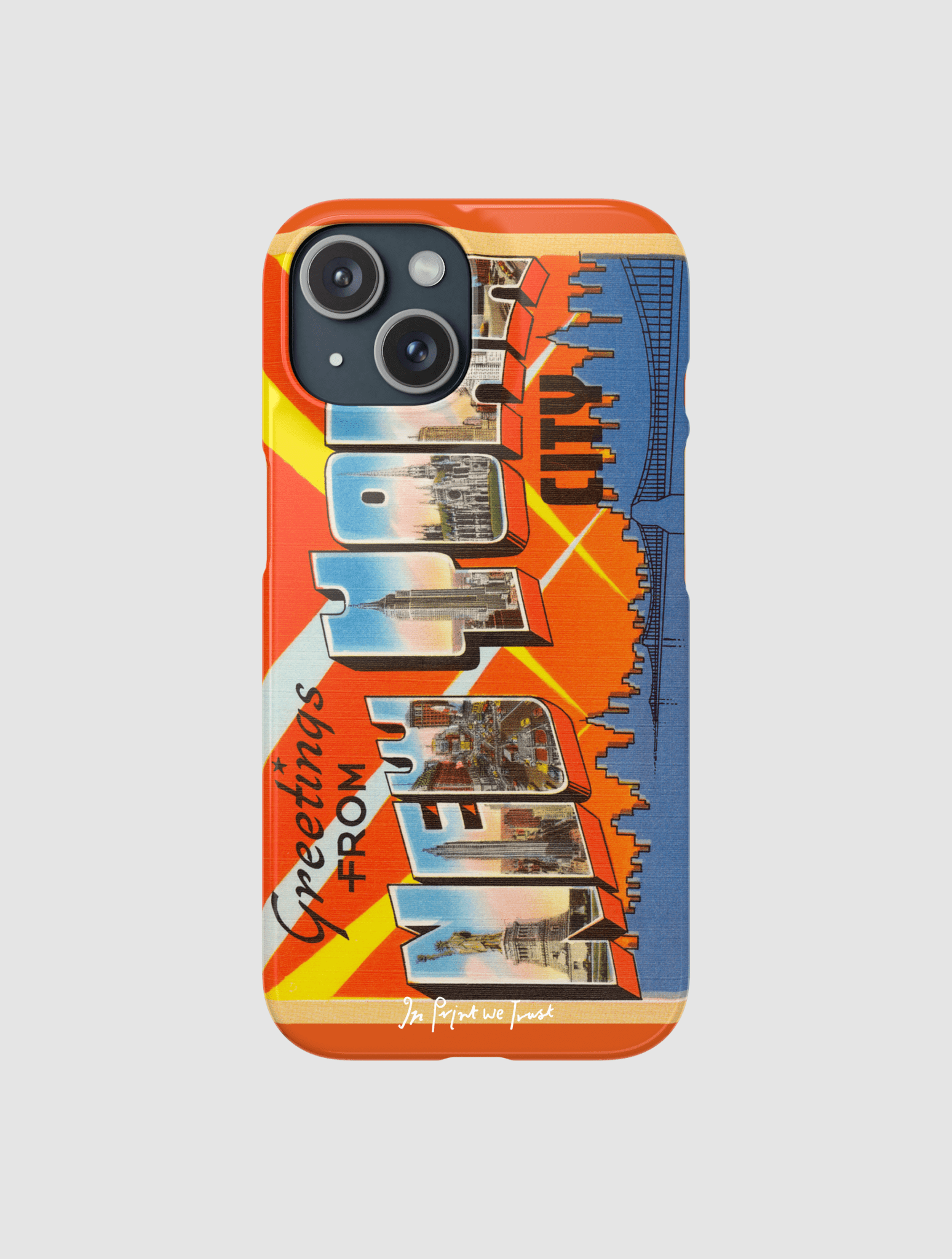 new york city iPhone case - In Print We Trust