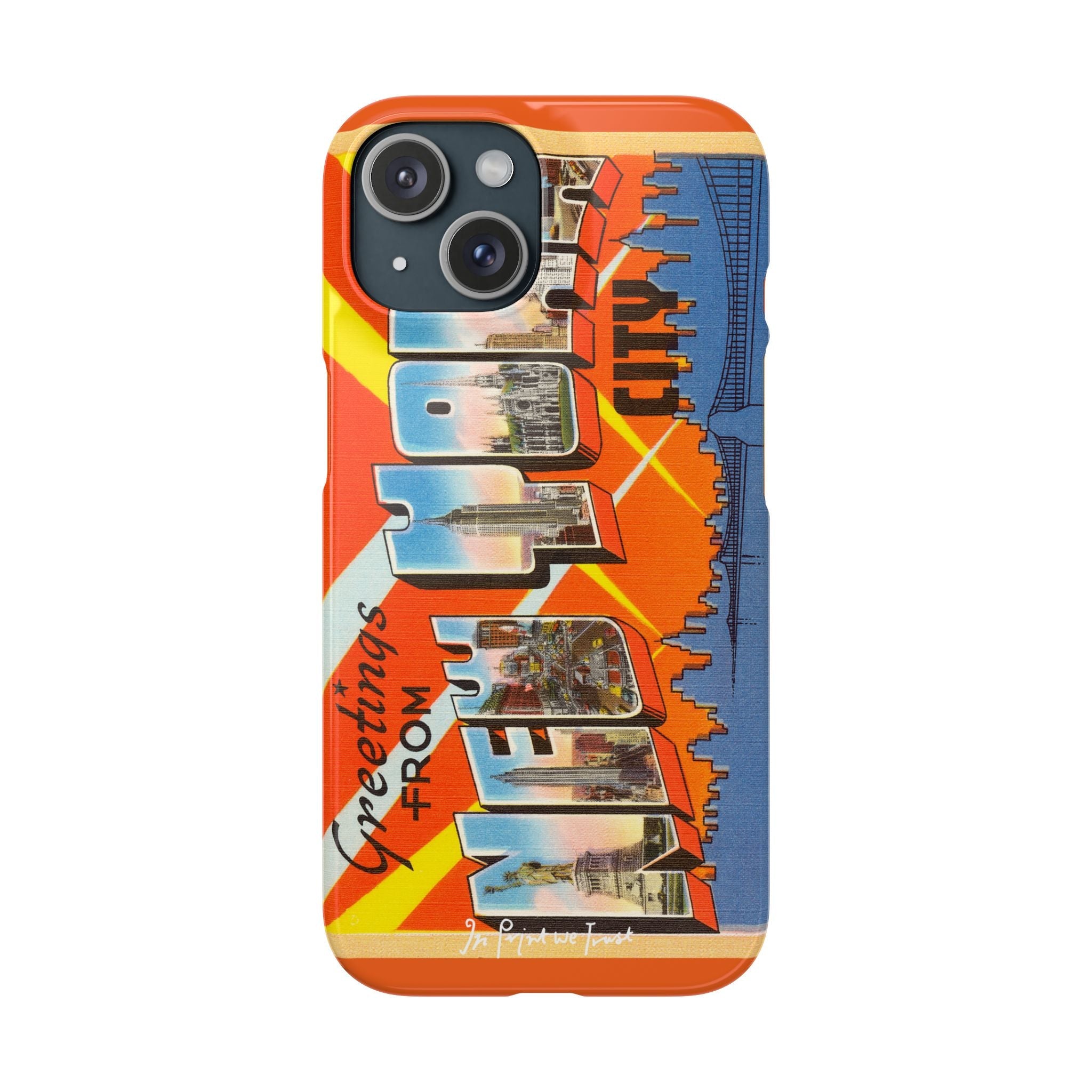 new york city iPhone case - In Print We Trust